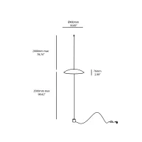 Ledsc4 Noway led suspension floor lamp