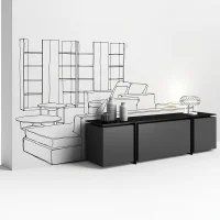Minotti Suspance sideboard