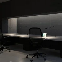 Lumina Daphine Cilindro lampada da tavolo led