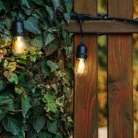 Black String Light 10 Lamp holder with descent cable E27 12.5 Black String Light 10 Lamp holder with descent cable E27 12.5