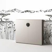 Minotti King credenza