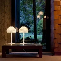 Flos Tatou T1 table Lamp diffused lighting in polycarbonate by