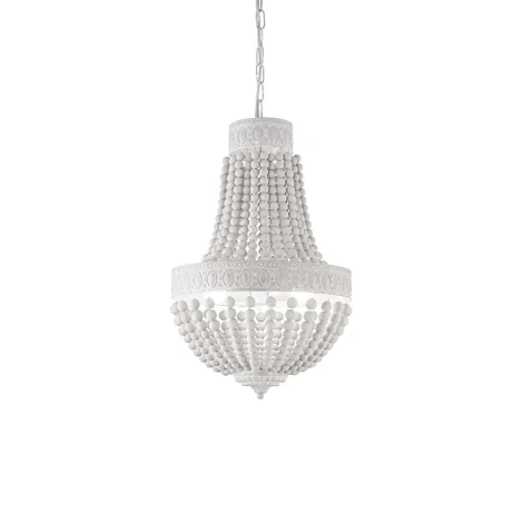 Ideal Lux Monet suspension lamp in wood