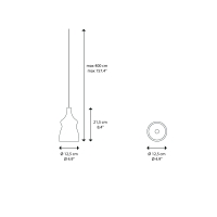 Lodes Nostalgia Small lampada a sospensione
