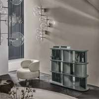 Gallotti&Radice Bolle Aria lampada da parete soffitto led