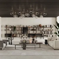 Gallotti&Radice Bolle Aria lampada da parete soffitto led