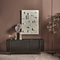 Gallotti&Radice Bolle Verticale floor-ceiling led lamp