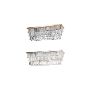 Ideal Lux Martinez ceiling lamp in crystal