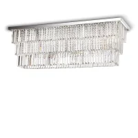 Ideal Lux Martinez ceiling lamp in crystal