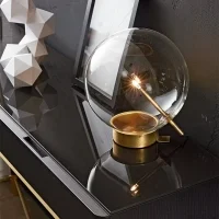 Gallotti&Radice Bolle lampada da tavolo led singola