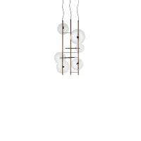 Gallotti&Radice Bolle Tela lampada a sospensione led Gallotti&Radice Bolle Tela lampada a sospensione led