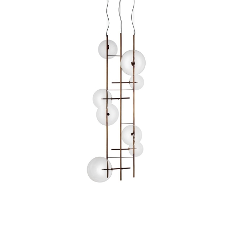 Gallotti&Radice Bolle Tela led suspension lamp