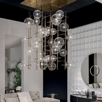 Gallotti&Radice Bolle Tela lampada a sospensione led