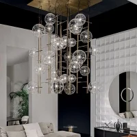 Gallotti&Radice Bolle Tela led suspension lamp