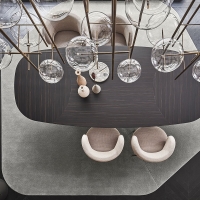 Gallotti&Radice Bolle Tela lampada a sospensione led