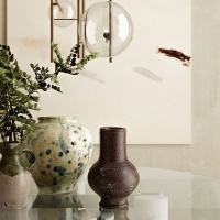 Gallotti&Radice Bolle Tela lampada a sospensione led