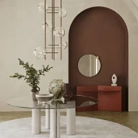 Gallotti&Radice Bolle Tela led suspension lamp