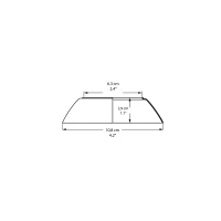 Louis Poulsen white middle shade for PH 2/1