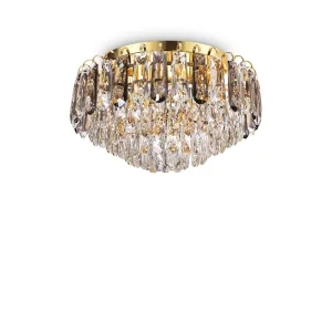 Ideal Lux Magnolia ceiling lamp in crystal