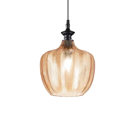 copy of Ideal Lux Blossom suspension lamp in blown glass