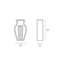 Kartell I Shine sculptural vase