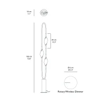 Il Pezzo Mancante Il Pezzo 12 floor lamp