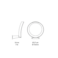 Martinelli Luce Led+O led wall lamp Martinelli Luce Led+O led wall lamp