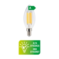 Bot Lighting Oliva stick h lampadina led trasparente classe A