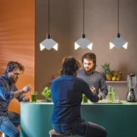 Stilnovo Triedro lampada a sospensione led