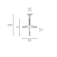 Vibia Flamingo 1510 lampada a sospensione