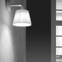 Flos Romeo Babe Wall Lamp applique in borosilicate and