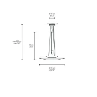 Vibia Flamingo 1540 lampada a sospensione