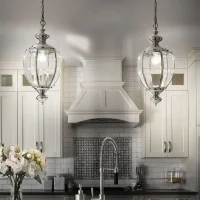 Ideal Lux Norma suspension lamp in metal