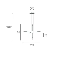 Vibia Flamingo 1527 lampada a sospensione