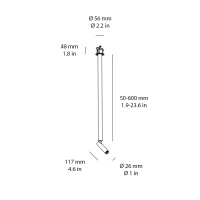 Wever & Ducrè Match Stick lampada da soffitto a incasso led