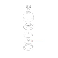 Flos replacement glass for WAN