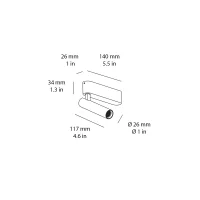 Wever & Ducrè Match Surface lampada da soffitto led