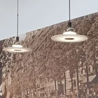 Flos Frisbi Pendant Suspension Lamp Chandelier direct diffused Flos Frisbi Pendant Suspension Lamp Chandelier direct diffused