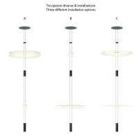 Vibia Flamingo Mini 1590 lampada a sospensione