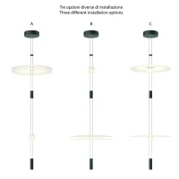 Vibia Flamingo Mini 1590 lampada a sospensione