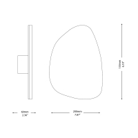 Ideal Lux Peggy lampada led da parete o soffitto