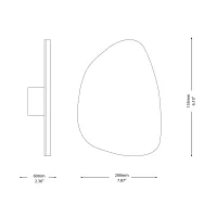Ideal Lux Peggy lampada led da parete o soffitto