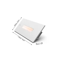 MO-EL Aaren Incasso Pannello Elettrico Riscaldante ad Infrarossi
