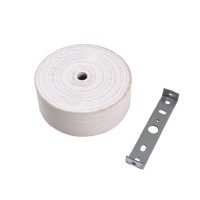 Rosone da Soffitto Tondo con 1 Foro in Legno