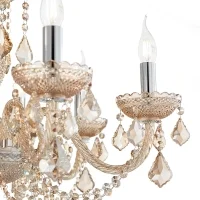 Ideal Lux Rose led suspension lamp in crystal