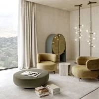 Gallotti&Radice poltrona Akiko Lounge