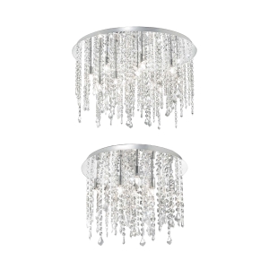 Ideal Lux Royal lampada da soffitto in cristallo