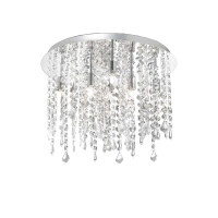 Ideal Lux Royal ceiling lamp in crystal
