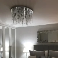 Ideal Lux Royal ceiling lamp in crystal