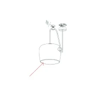Flos diffusore di ricambio per Aim Small